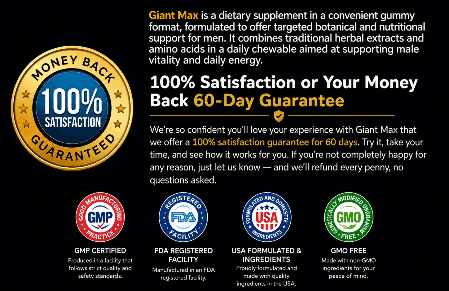 GiantMax package pricing options